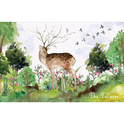 Enchanted Deer Forest Placemats